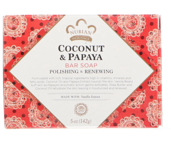 Nubian Heritage Coconut & Papaya Bar Soap