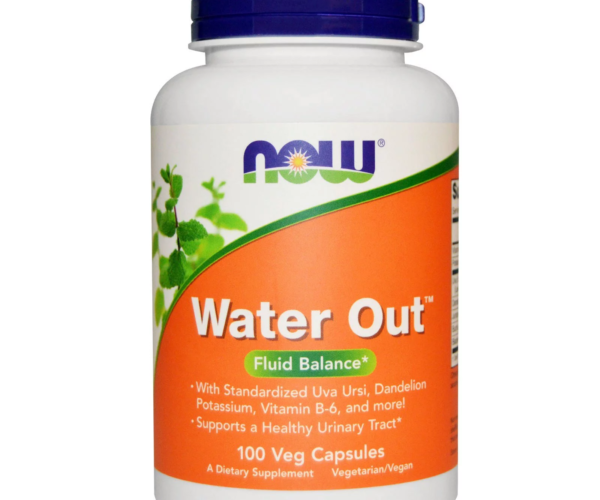 Now Foods, Water Out, Fluid Balance