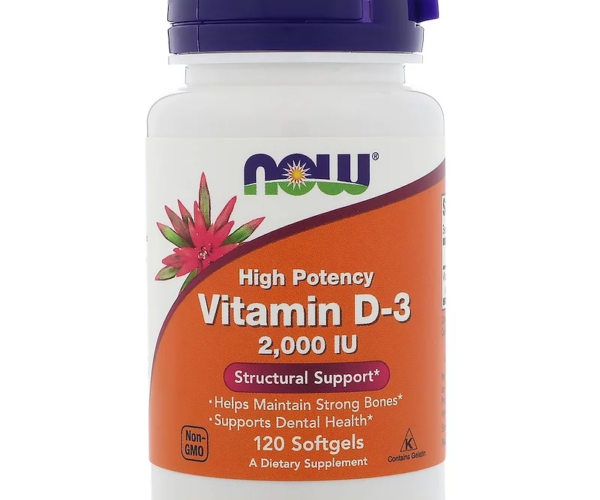 Now Foods, Vitamin D-3 2000iu