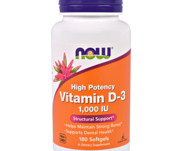 Now Foods, Vitamin D-3 1000iu