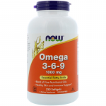 Now Foods, Omega 3-6-9 1000mg