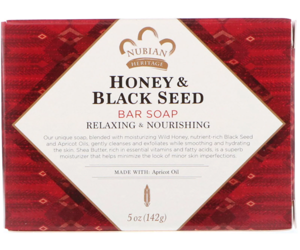 Nubian Heritage Honey & Black Seed Soap