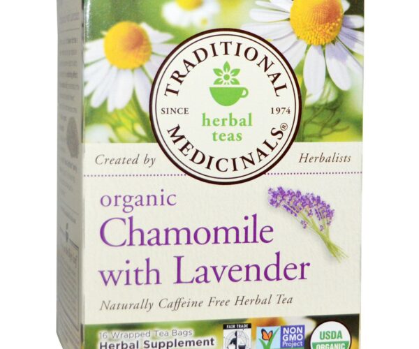Traditional Medicinals Organic Chamomile With Lavender Tea