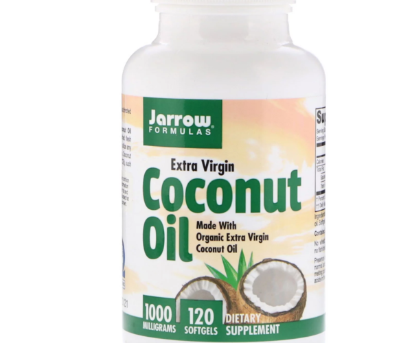 Jarrow Formulas, Coconut Oil, Extra Virgin, 1000mg