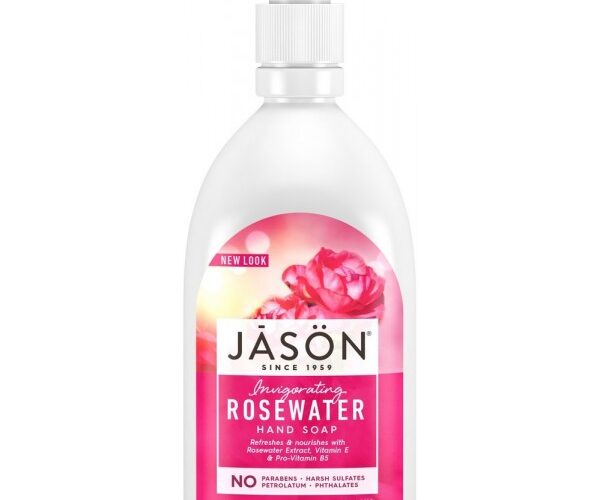 Jason Invigorating Rosewater Hand Soap 473ml