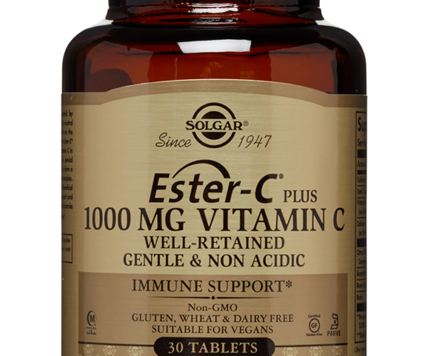 Ester-C® Plus 1000 mg Vitamin C Tablets (Ester-C® Ascorbate Complex) - 30