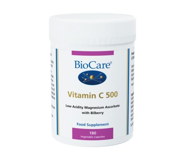 BioCare Vitamin C 500 (180 Capsules)
