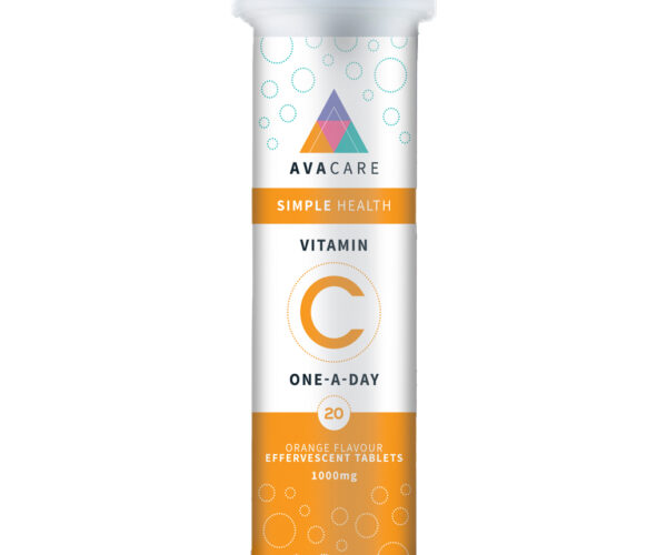 AvaCare Vitamin C Effervescent Tablets 1000mg One-A-Day