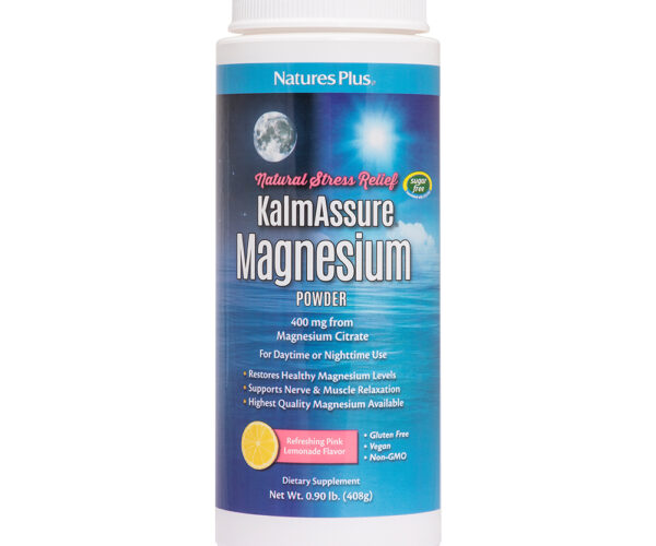 Nature's Plus Kalmassure Magnesium Powder-Pink Lemonade 408g