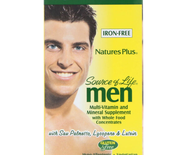 Nature's Plus SOL Men's Multi 60 Tabs