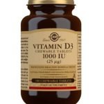 Solgar Vitamin D3 25 Mcg (1000 IU) LS 100