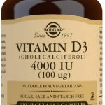 Solgar Vitamin D3 4000 IU (100 Mcg) 120 Vcaps