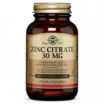 SOLGAR ZINC CITRATE 30 MG (100 capsules)