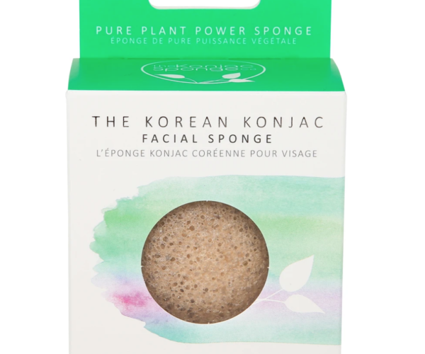 KONJAC PREMIUM FACIAL PUFF SPONGE WITH GREEN TEA