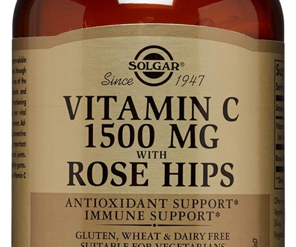 Solgar Vitamin C 1500 Mg With Rose Hips 90
