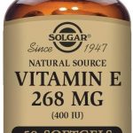 Solgar Vitamin E 268 Mg (400 IU) 50 Veg Softgels