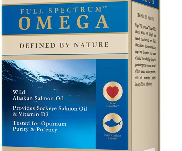 Solgar Wild Alaskan Full Spectrum Omega 120 Softgels