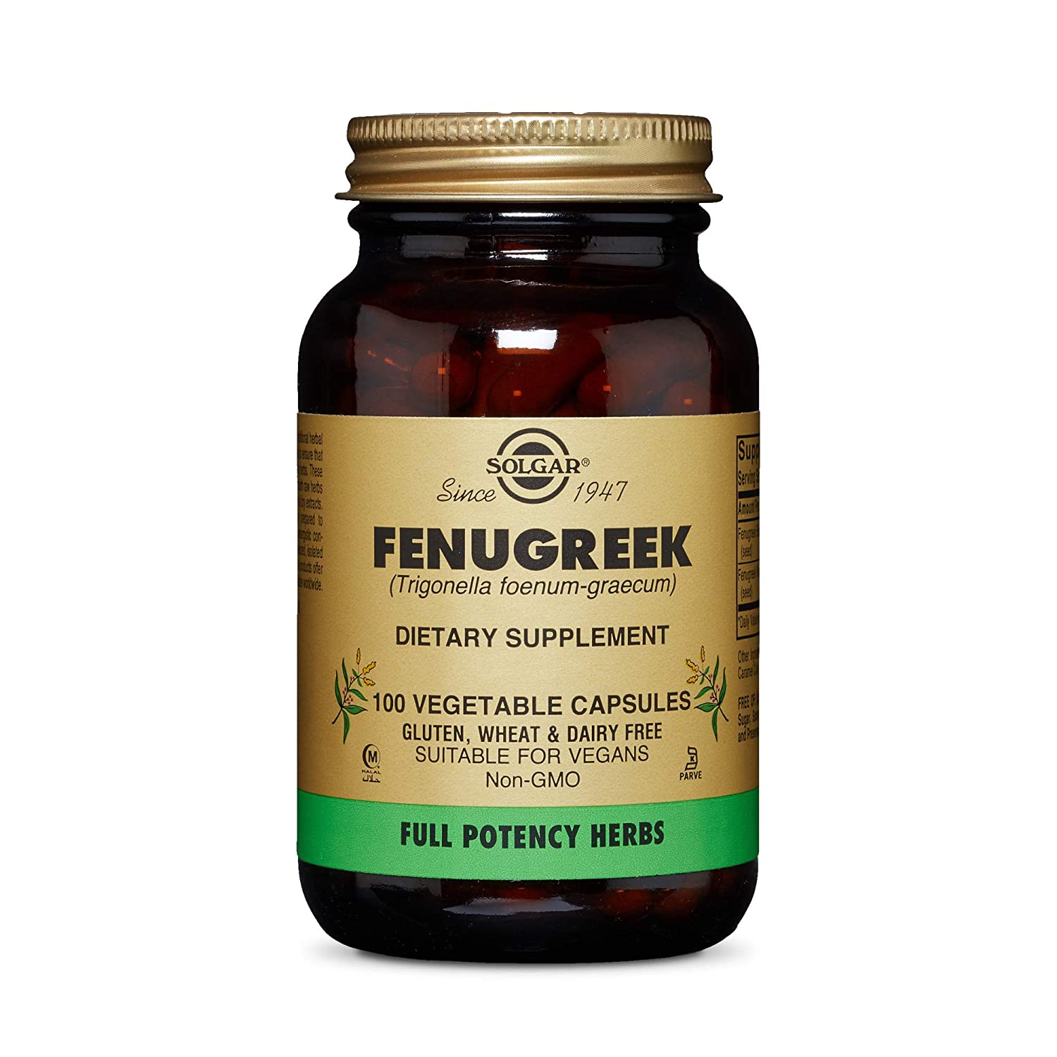 Solgar Fenugreek 100 Vcaps