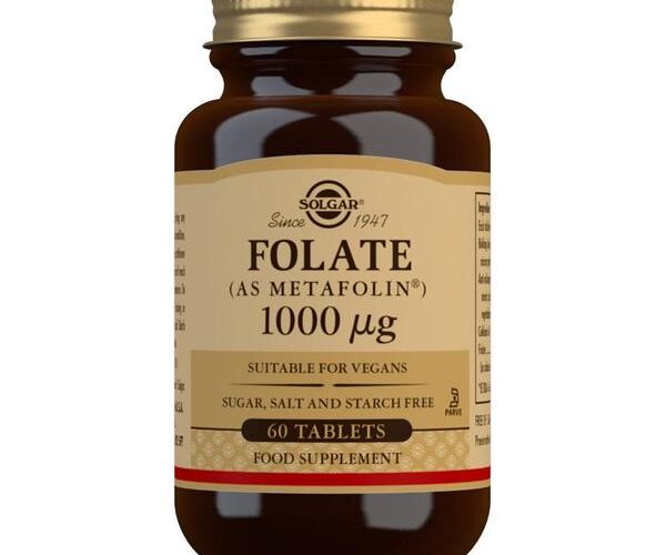 Solgar Folate 1000 Mcg 60 Tabs