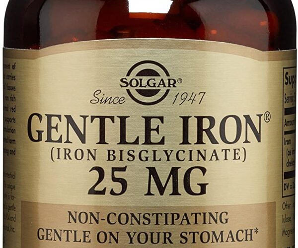 Solgar Gentle Iron(R) 20 Mg 90 Vcaps