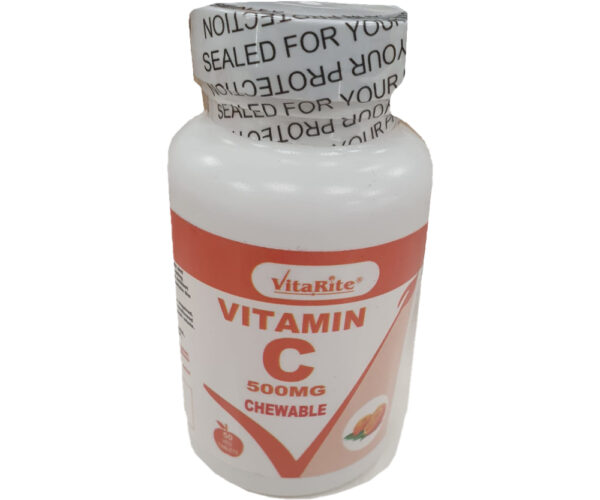 Vitarite Vitamin C 500mg Chewable Tablets