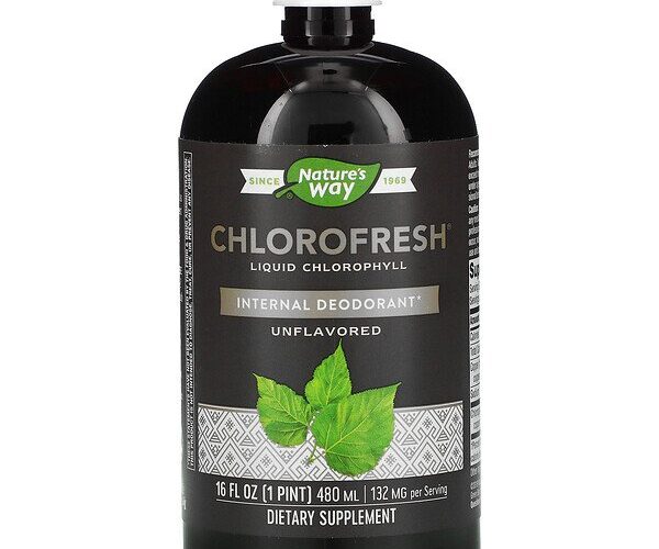 Nature's Way, Chlorofresh, Liquid Chlorophyll, Unflavored, 16 fl oz (480 ml)