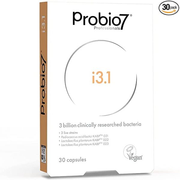 Probio7 Professionals i3.1 | 3 Billion Friendly Bacteria | 30 Vegan Capsules