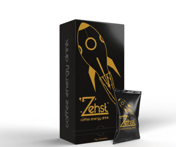 Zehst coffee energy drink 20 x 15g sachet