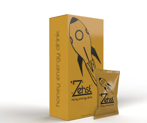 Zehst honey energy drink 20 x 15g sachet