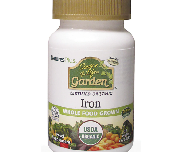 Nature's Plus Source of Life® Garden Iron Capsules - 30