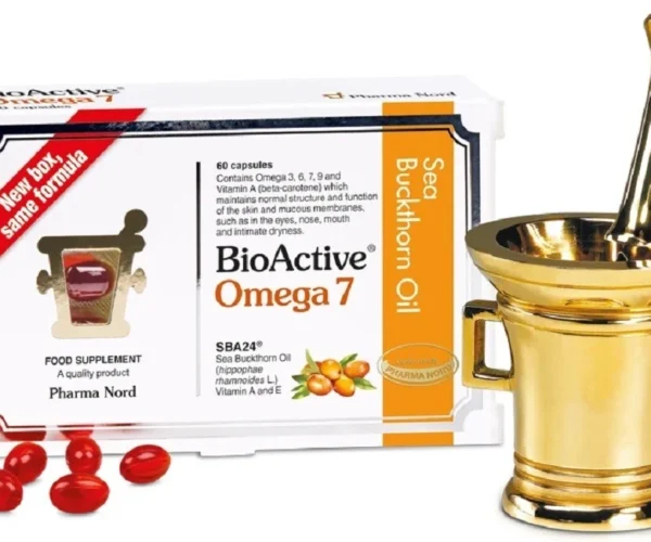 Omega 7 SBA24 Omega 7 Sea Buckthorn Oil against dryness 60 Capsules Vegan