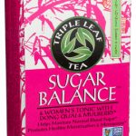 Triple Leaf Sugar Balance and Women's Tonic Herbal Tea, Caffeine-Free (20) expires June 2026