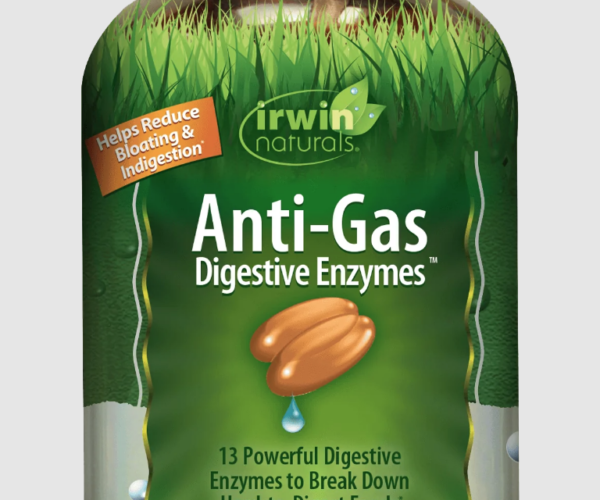 Irwin Naturals Anti-Gas Digestive Enzymes 45 liquid soft-gels