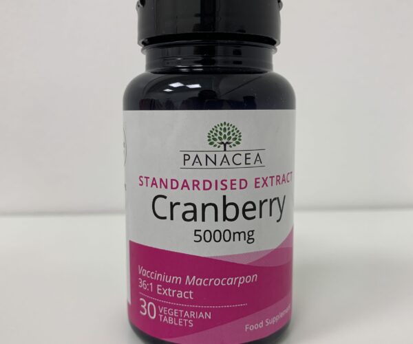 Panacea Cranberry Extract 5000mg 30 tablets