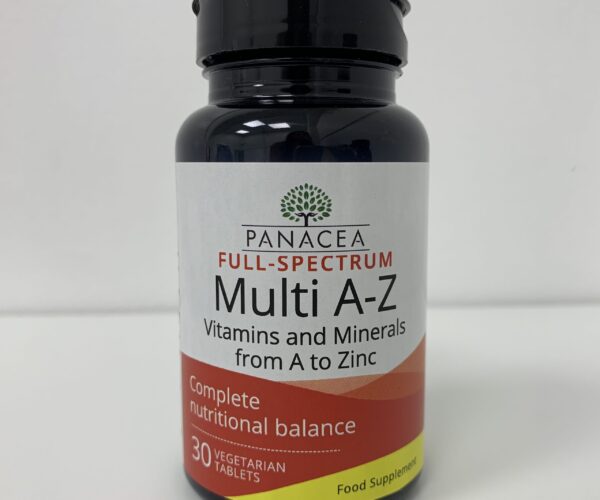 Panacea Full Spectrum Multi A-Z Vitamins and Minerals from A to Zinc 30 tablets