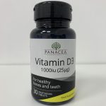 Panacea Vitamin D3 2500iu (62.5ug) 30 tablets