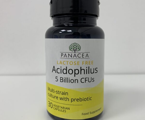 Panacea Acidophilus 5 Billion CFUs 30 Capsules