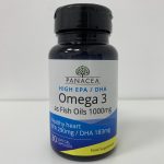 Panacea Omega 3 Fish Oils 1000mg 30 softgel capsules