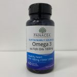 Panacea Omega 3 Fish Oils 1000mg 60 softgel capsules