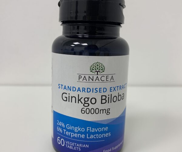 Panacea Ginkgo Biloba 6000mg 60 tablets