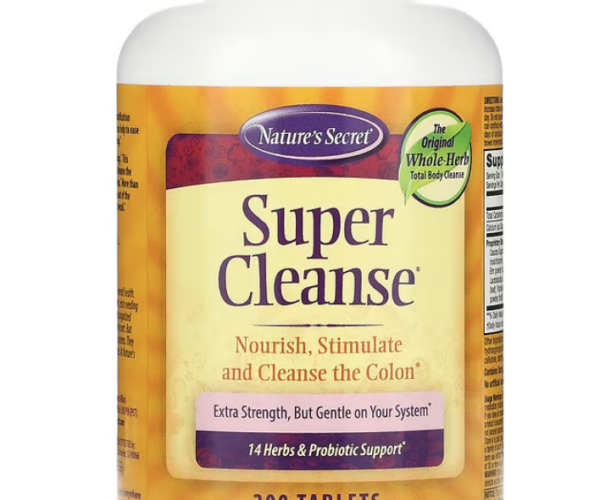 Nature's Secret, Super Cleanse, 200 Tablets