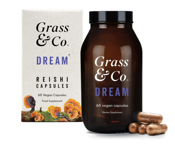 Grass & Co DREAM - REISHI MUSHROOM SUPPLEMENT CAPSULES FOR SLEEP