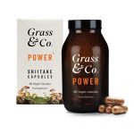 Grass & Co POWER - SHIITAKE MUSHROOM SUPPLEMENT CAPSULES FOR ENERGY