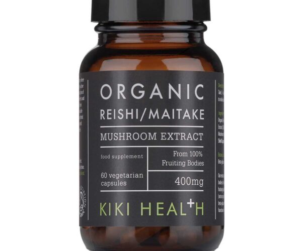 Kiki Health Organic Maitake & Reishi Extract Blend – 60 Vegicaps