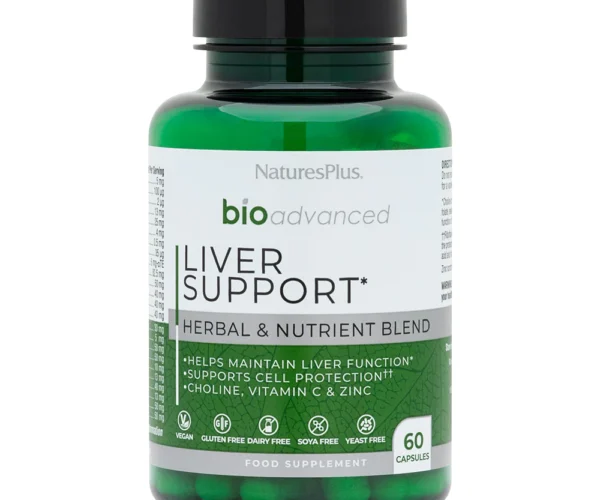 Bioadvanced Liver Support Herbal & Nutrient Blend 60capsules