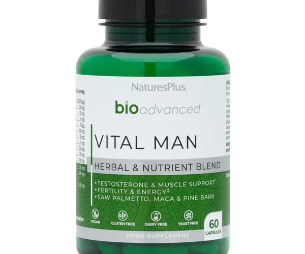 Bioadvanced Vital Man Herbal & Nutrient Blend 60capsules