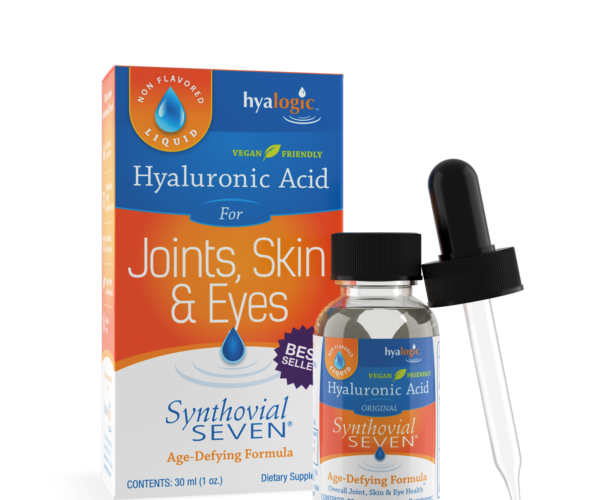 Hyalogic Synthovial Seven Hyaluronic Acid Liquid Formula For Joints, Skin & Eyes 30 ml expiring 6/26
