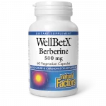 Natural Factors WellBetX Berberine 500 mg 60 vegetarian capsules