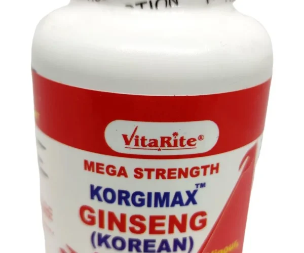 Vitarite Mega stength  Korean Ginseng 1200 mg 60 veg. capsules
