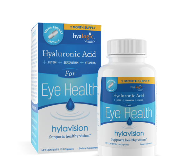 Hyalogic Hyaluronic Acid for Eye Health Hylavision 120capsules